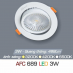 Đèn downlight led 1 chế độ AFC 689 3W