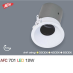Đèn downlight led 1 chế độ AFC 701 12W