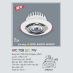 Đèn downlight led 1 chế độ AFC 708 7W