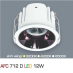 Đèn downlight led 1 chế độ AFC 712D 12W
