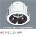 Đèn downlight led 1 chế độ AFC 712D 15W