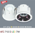 Đèn downlight led 1 chế độ AFC 712D 7W