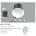 Đèn downlight led 1 chế độ AFC 715 12W