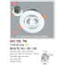 Đèn downlight led 3 chế độ AFC 722 7W 3CD