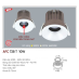 Đèn downlight led 1 chế độ AFC 728T 10W