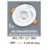 Đèn downlight led 3 chế độ AFC 731 9W 3C