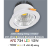 Đèn downlight led 3 chế độ AFC 734 12W 3C