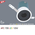 Đèn downlight led 1 chế độ AFC 735 12W