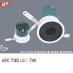 Đèn downlight led 1 chế độ AFC 735 7W