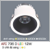 Đèn downlight led 3 chế độ AFC 736D 12W 3CD