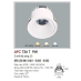 Đèn downlight led 3 chế độ AFC 736T 9W 3CD