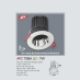 Đèn downlight led 1 chế độ AFC 738A 7W