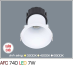 Đèn downlight led 1 chế độ AFC 740 7W