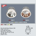 Đèn downlight led 1 chế độ AFC 743 9W 1C