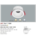 Đèn downlight led 3 chế độ AFC 744T 10W 3C
