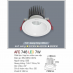 Đèn downlight led 1 chế độ AFC 746 7W