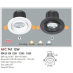 Đèn downlight led 1 chế độ AFC 747 12W