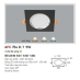 Đèn downlight led 3 chế độ AFC 754D/1 9W 3C