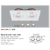 Đèn downlight led 1 chế độ AFC 757/2 12Wx2