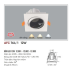 Đèn downlight led 1 chế độ AFC 764/1 12W 1C