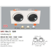 Đèn downlight led 3 chế độ AFC 764/2 12W 3C
