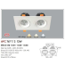 Đèn downlight led 1 chế độ AFC 767/2T 12W