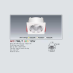 Đèn downlight led 1 chế độ AFC 768/1 12W
