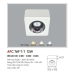 Đèn lon nổi led AFC 769T/1 12W