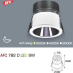 Đèn downlight led 1 chế độ AFC 782D 9W