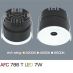 Đèn downlight led 1 chế độ AFC 786T 7W