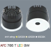 Đèn downlight led 1 chế độ AFC 786T 9W