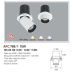 Đèn downlight led 1 chế độ AFC 788/1 15W