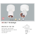 Đèn lon nổi led AFC 816T 7W