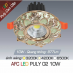 Đèn led chiếu sáng cao cấp AFC PULY 02 10W