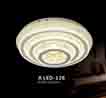 Áp trần pha lê Led tròn ALED 126