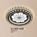 Áp trần pha lê Led tròn ALED 440