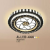 Áp trần pha lê Led tròn ALED 444