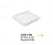 Đèn downlight led LION Đèn âm trần vuông 4w