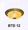 Đèn áp trần đồng BTD 12