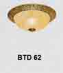 Đèn áp trần đồng BTD 62
