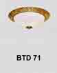 Đèn áp trần đồng BTD 71