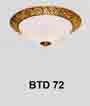 Đèn áp trần đồng BTD 72