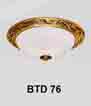 Đèn áp trần đồng BTD 76