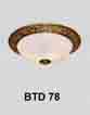 Đèn áp trần đồng BTD 78