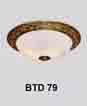 Đèn áp trần đồng BTD 79