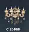 Đèn chùm pha lê nến C 2046/8