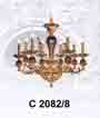 Đèn chùm pha lê nến C 2082/8