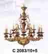 Đèn chùm pha lê nến C 2083/10+5