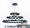 Đèn thả LED trang trí C 7346/24+16+8