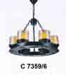 Đèn thả nghệ thuật C 7359/6